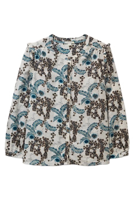 FLORINE SHIRT NATURAL MULTI 4