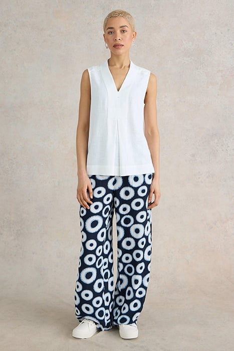 CELIA JERSEY MIX SHIRT BRILLIANT WHITE 1