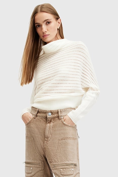 RIDLEY LADDER JUMPER CHALK WHITE 1