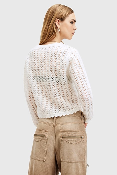 VIVIAN CARDIGAN CHALK WHITE 2