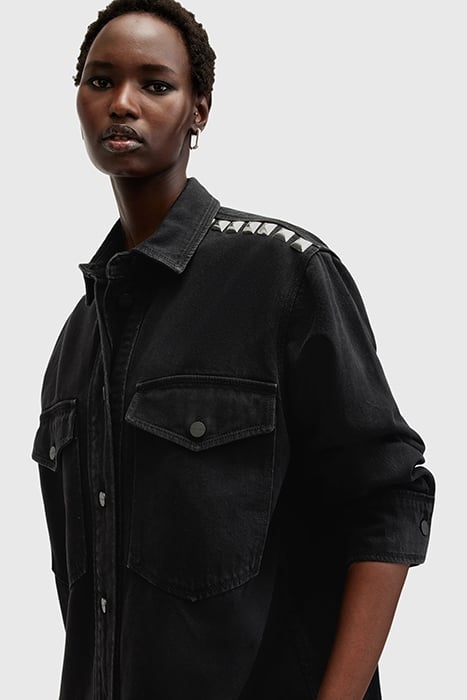 LILY STUD DRESS BLACK 7