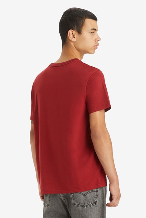 SS PRINTED T-SHIRT RED 2