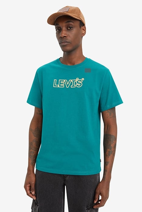 SS PRINTED T-SHIRT BLUE 4