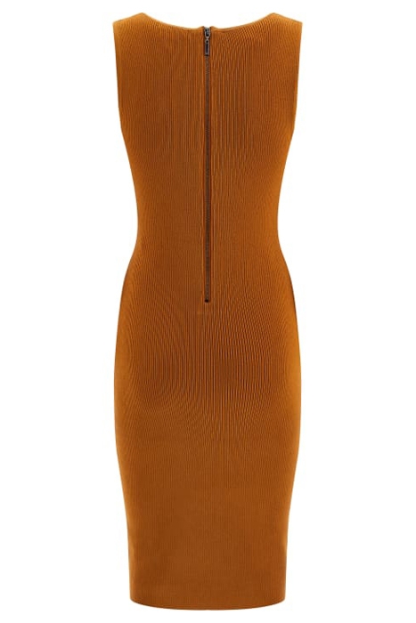 MILANI SWEATER DRESS CAKE BROWN 2