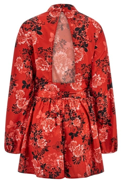 LS JESSICA MOCK NK ROMPER CALL ME CHERRY PRINT 5