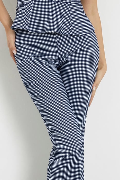 NEW ORNELLA PANT BLUE CAVE AND WHITE 8