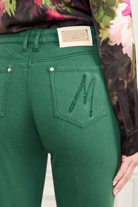 NEW KAYLA DENIM CHASER GREEN 8