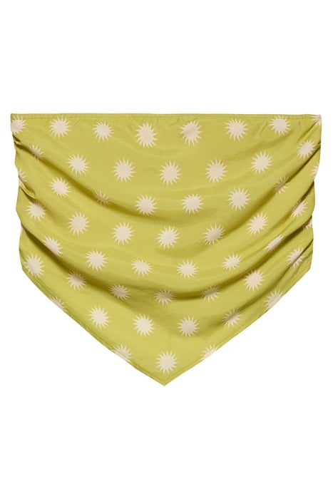 SCARF SMOCK TOP PALM 4