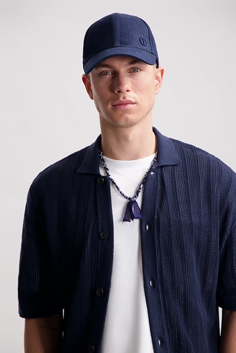 DS_DENIM BASEBALL CAP INDIGO 4
