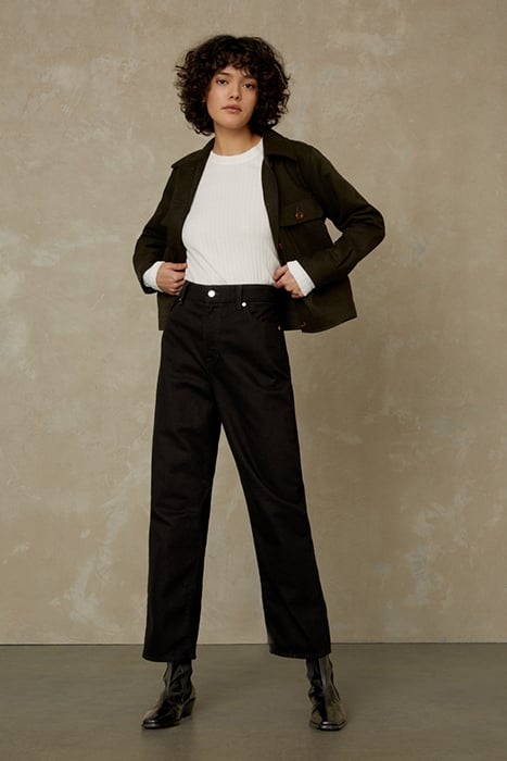 LIORA CROPPED HOLO RECYCLED STAY BLACK 2