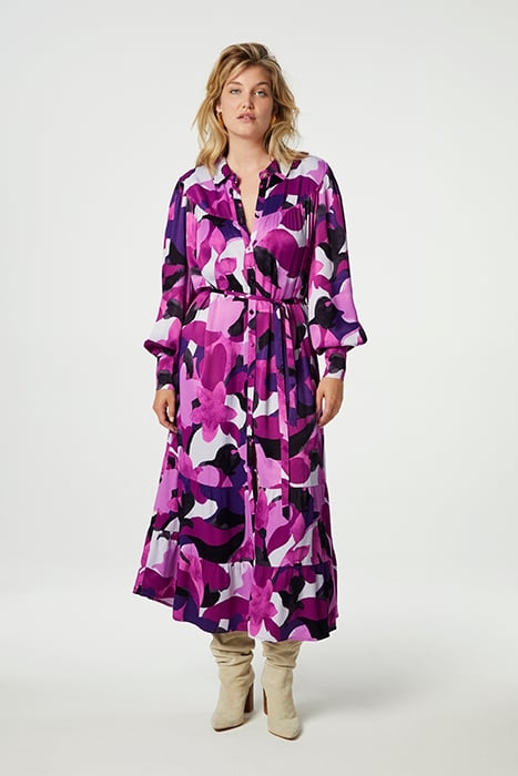 NOA DRESS BUBBLE GUM PINK/MIST 1