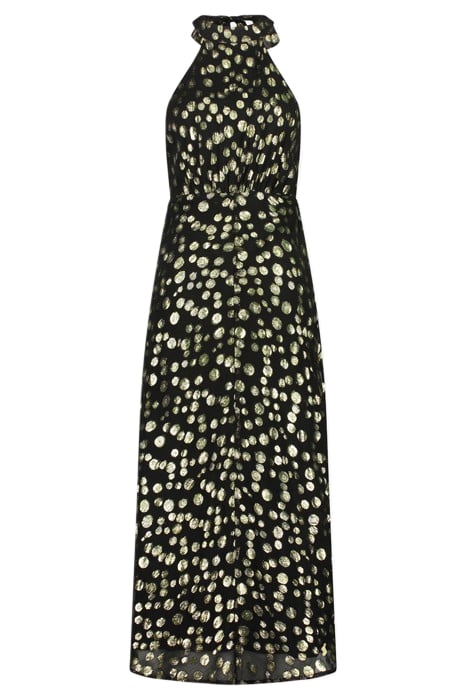 TANYA DRESS BLACK/GOLD 3