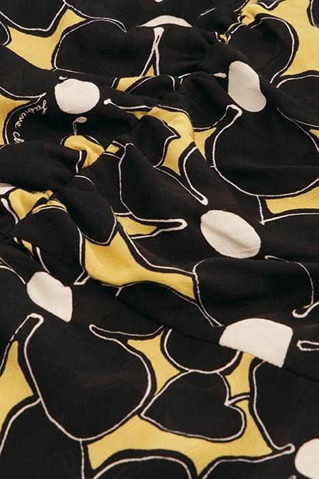 VERA DRESS DIJON YELLOW/BLACK 5