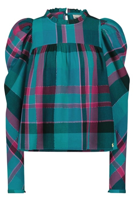 VIVI TOP BRIGHT TEAL 4