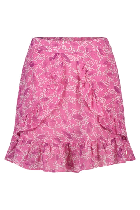 LULU SKIRT BUBBLE GUM PINK/CREA 3