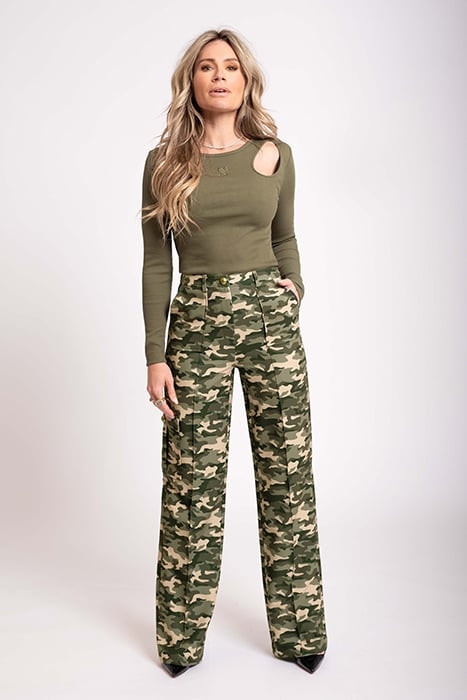 ANTIGUA TOP COMBAT GREEN 1