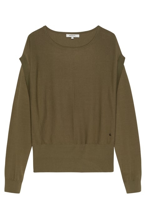 PULLOVER LONG SLEEVES 21001800 MILITARY OLIVE 5