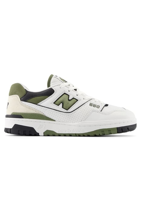 BB550DOB SNEAKERS IN WHITE & GREEN 1