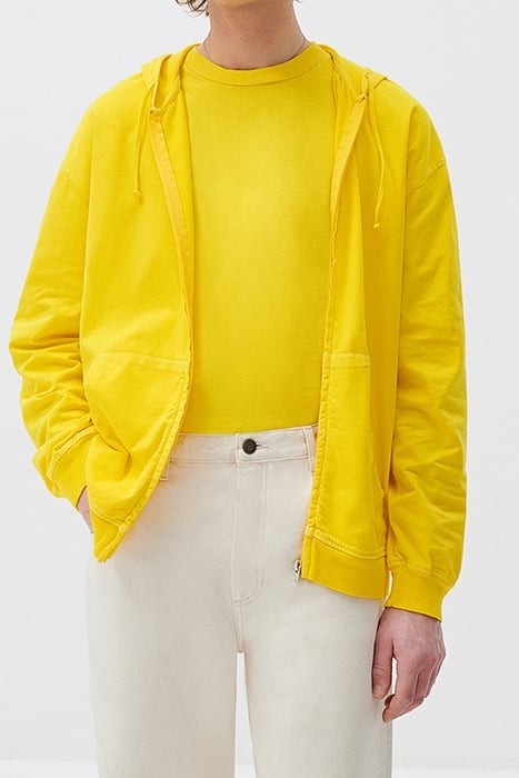 HOODIE ZIPPED SWEATSHIRT TOURNESOL VINTAGE 1