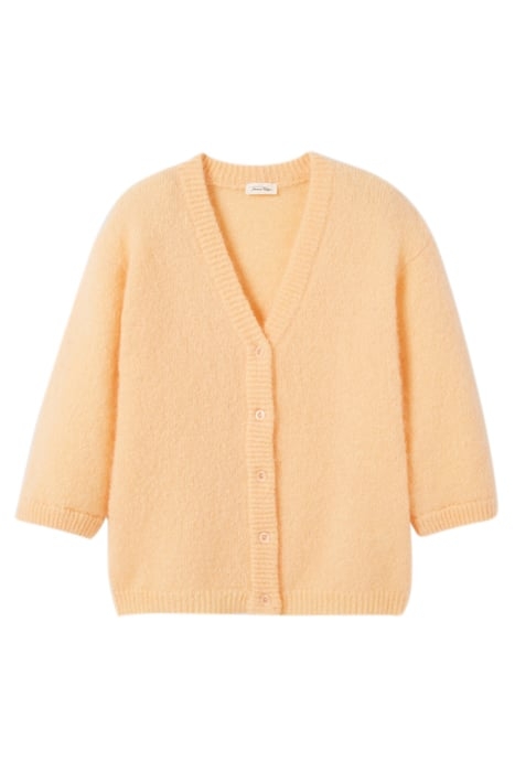 V COLLAR BUTTONED CARDIGAN PECHE 4