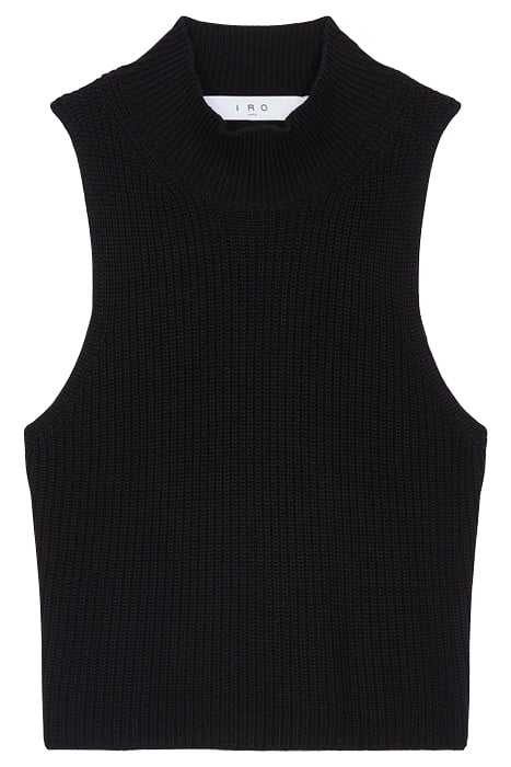 VIRGI TANK TOP IN BLACK 4
