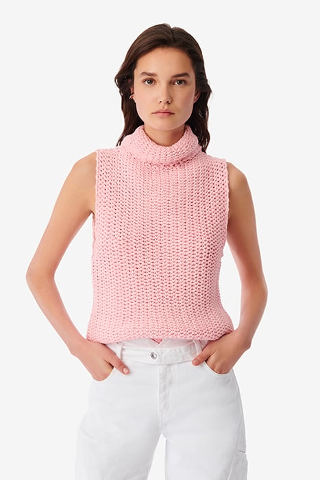 ULIVA TANK TOP IN CANDY PINK 1