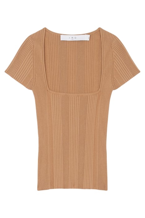 PAYSA T-SHIRT IN CAMEL 4