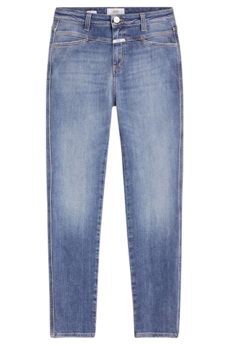 STYLE NAME SKINNY PUSHER JEANS MID BLUE 4