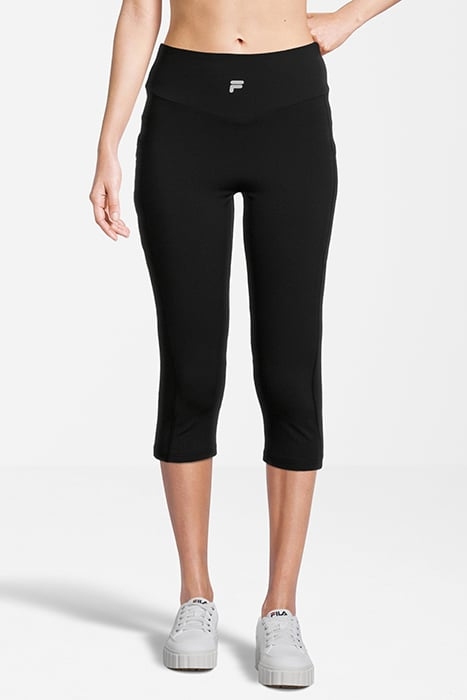 ROMANIA HIGH WAIST 3/4 TIGHTS BLACK 1