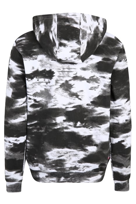 SECK CLASSIC LOGO HOODY BLACK SMOKE AOP 2