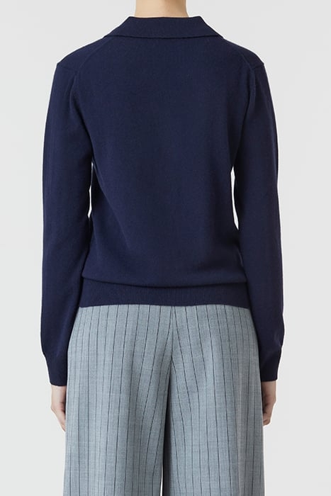 POLO LONGSLEEVE KNITS DARK NIGHT 2