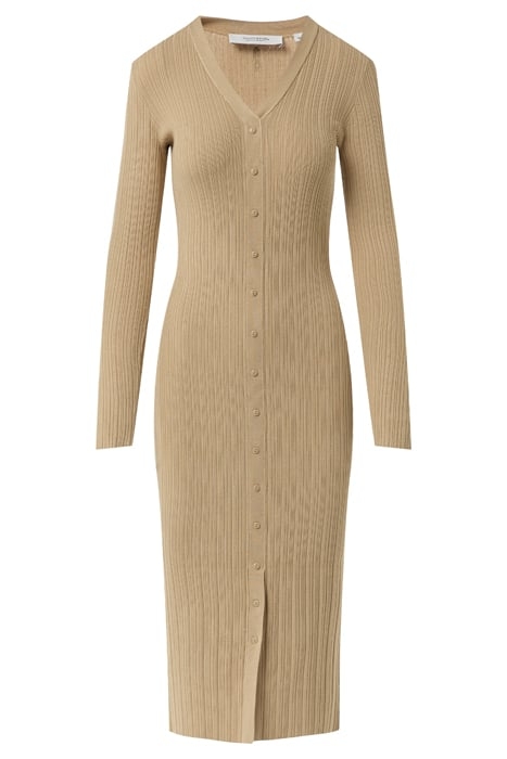 COMMA DRESSES BROWN-BEIGE 3