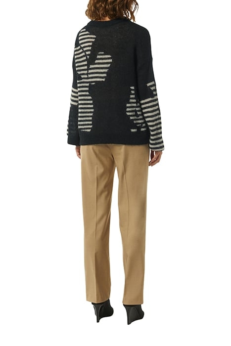 COMMA PULLOVER GREY/BLACK 2