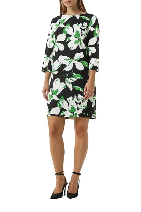 COMMA DRESSES GREY/BLACK 2