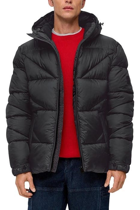 S.OLIVER JACKETS OUTDOOR GREY/BLACK 1