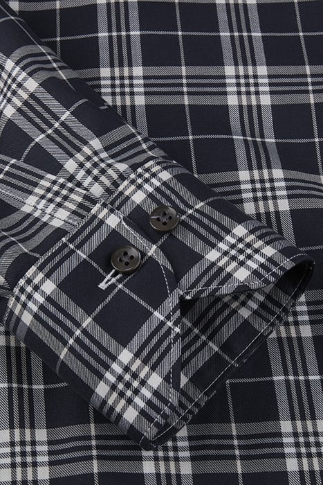 DILBA, BLOUSE BLACK CHECK 4