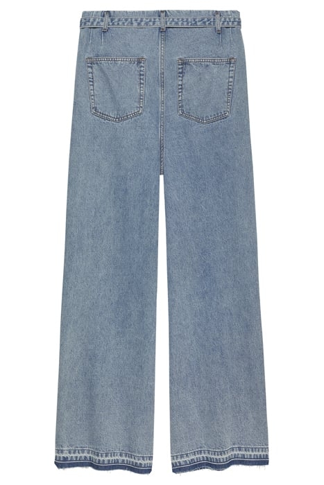 CROPPED STRAIGHT LEG JEANS LIGHT BLUE 5
