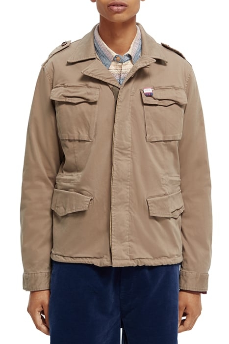 FIELD JACKET TAUPE 1