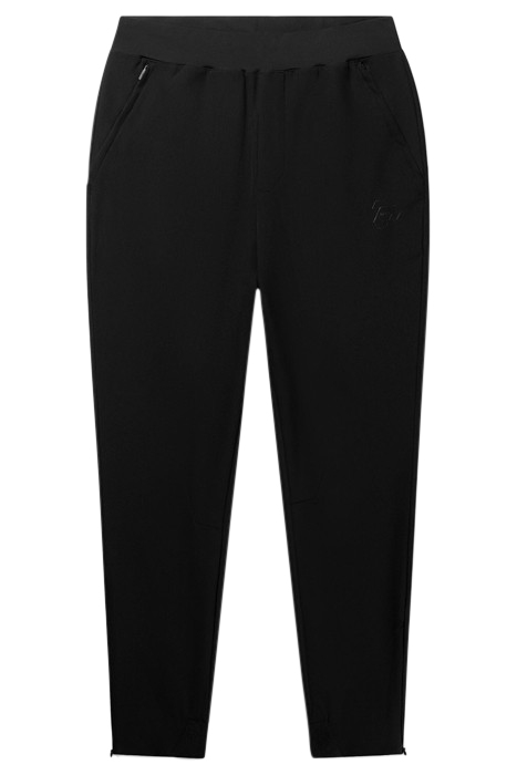 ATHLETIC SLIM FIT TRACK PANTS JET BLACK 4