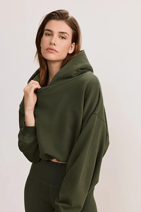 FINN COZY HOODIE DEEP MOSS 3