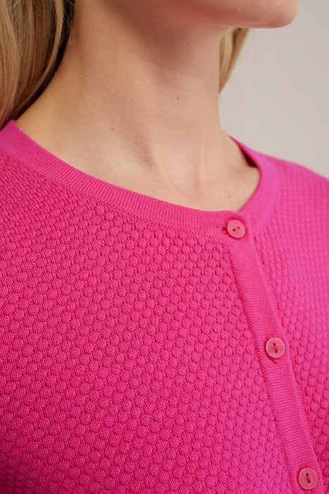 CARDIGAN BRIGHT PINK 5