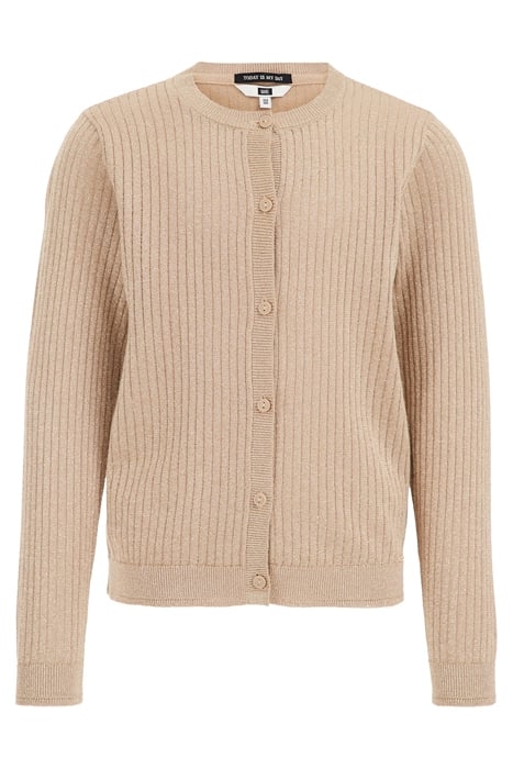 KNITTED CARDIGAN GOLD 3