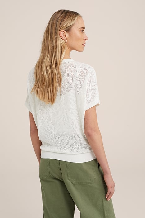 KNITTED PULLOVER OFF-WHITE 2