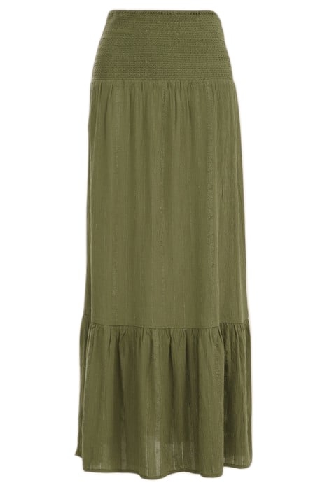 SKIRT MEDIUM LENGTH OLIVE GREEN 4