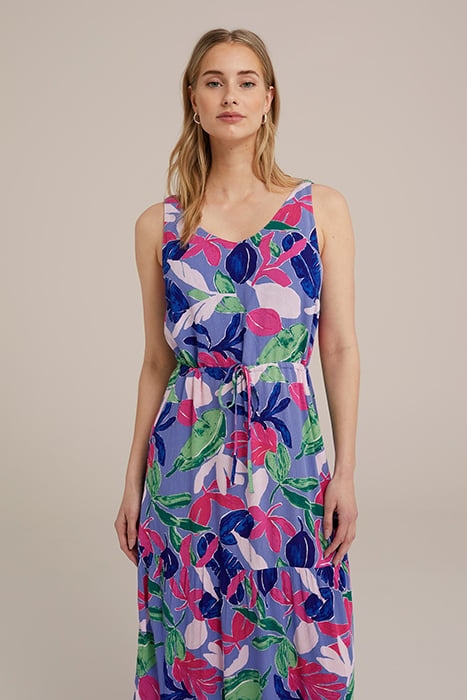 DRESS MAXI LENGTH MULTI-COLOURED 4