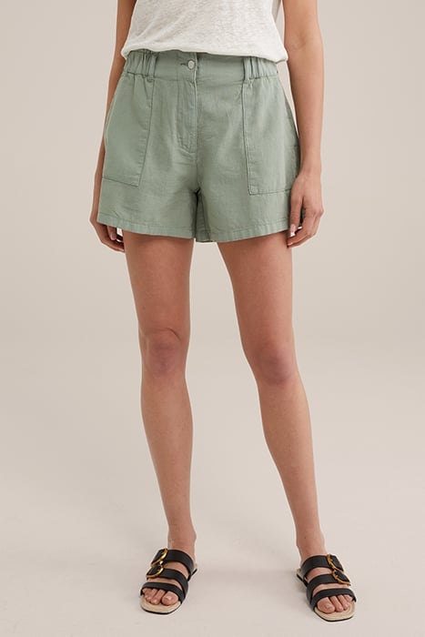 SHORT PASTEL GREEN 1