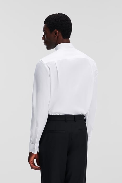 HUN'S PICK MAO COLLAR SHIRT WHITE 2