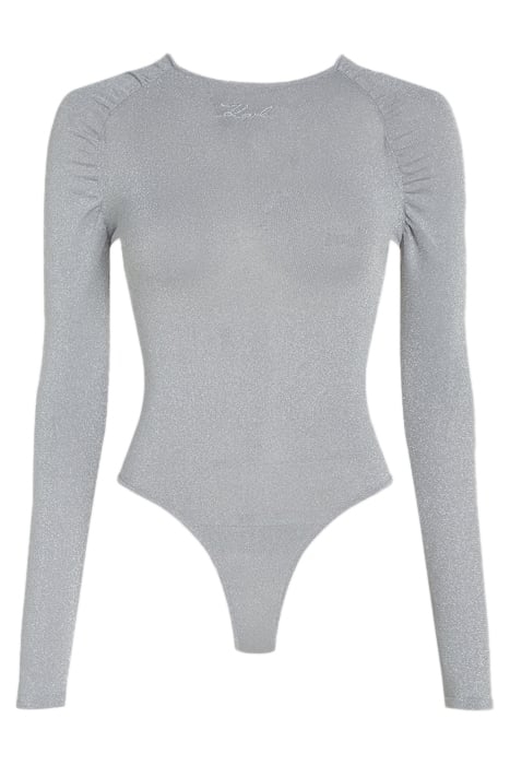 EVENING KNIT BODY SILVER LUREX 2