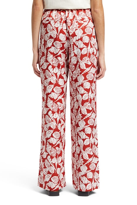 GIA SHELL BATIK PRINTED PANT SHELL BATIK TERRACOTTA 2