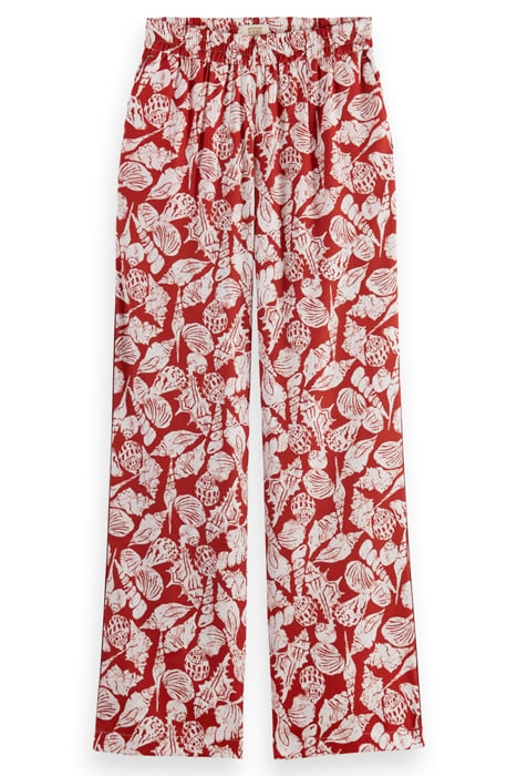 GIA SHELL BATIK PRINTED PANT SHELL BATIK TERRACOTTA 4